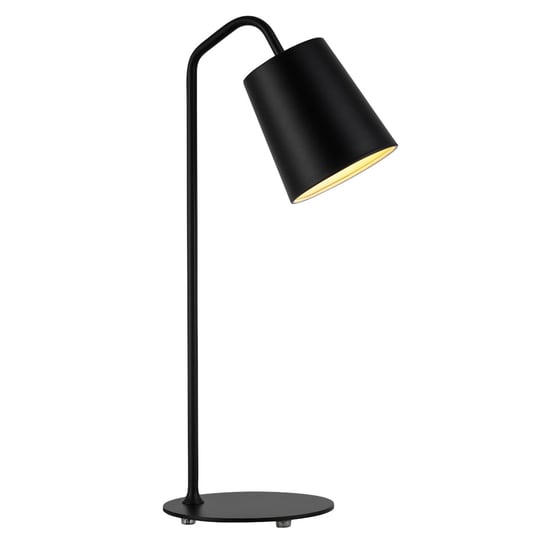 Stojąca lampka czarna Zen stołowa lampa z wysięgnikiem na biurko Step Into Design