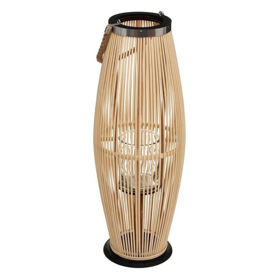 Stojący lampion bambusowy 72 cm Atmosphera