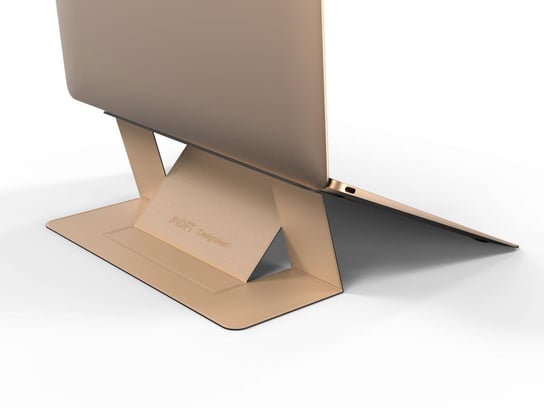 Stojak do laptopa Allocacoc MOFT Laptop Stand; GOLD DesignNest