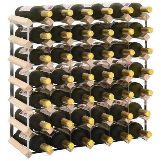 Stojak na 42 butelki wina VIDAXL, beżowy, 32,5x22,5x32,5 cm vidaXL