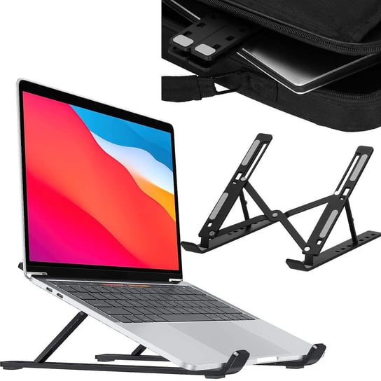 Stojak na laptopa aluminiowy 7 poziomów nachylenia podstawka pod laptopa Springos