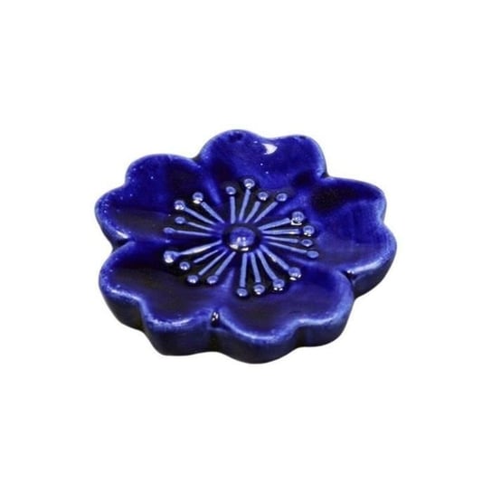 Stojak na pałeczki w kształcie kwiatka - niebieski - 2 szt Inna marka