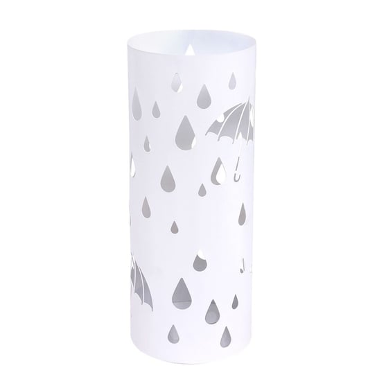 Stojak na parasole SONGMICS, biały, 19,5x49 cm Songmics