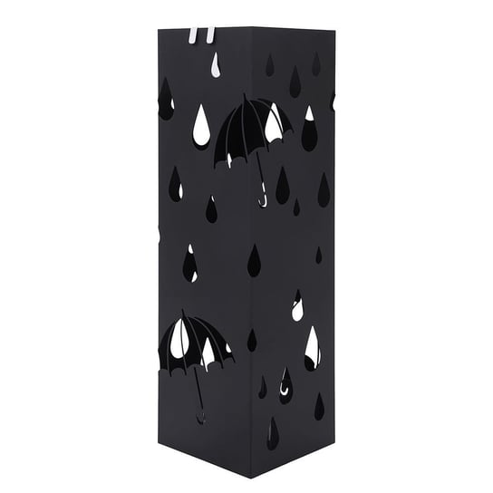 Stojak na parasole SONGMICS, czarny, 15,5x15,5x49 cm Songmics