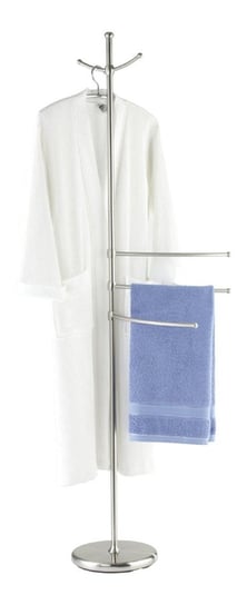 Stojak na ręczniki, ubrania WENKO Adiamo, 3 ramiona, 2 wieszaki, 170x28x36x10 cm Wenko