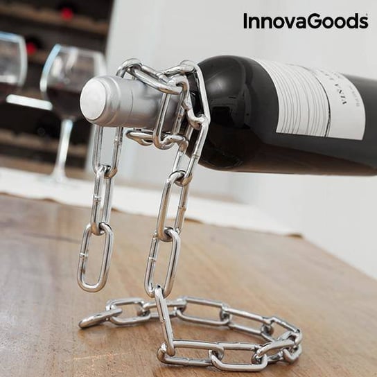 Stojak na wino łańcuch InnovaGoods InnovaGoods