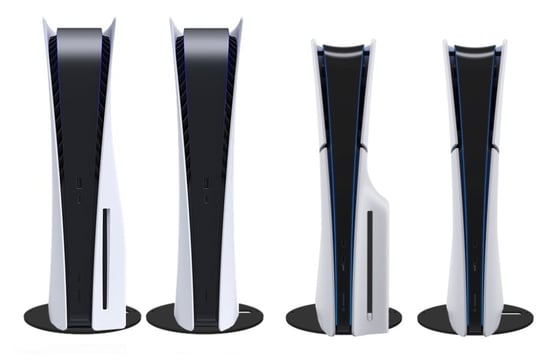 Stojak podstawka pionowa do PlayStation 5 vertical stand PS5 SLIM FAT czarna MT3CH