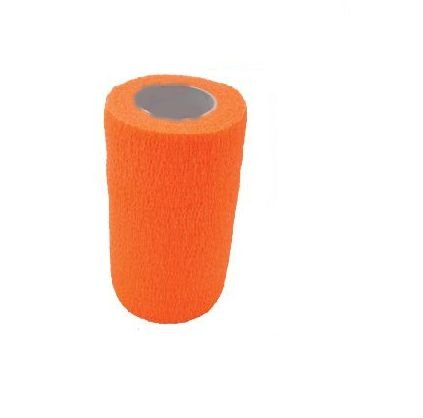 StokBan 10 x 450cm-pomarańczowy Bandaż elastyczny samoprzylepny StokBan