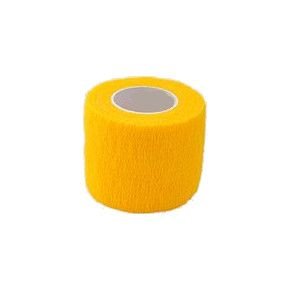 StokBan 2,5 x 450cm-żółty Bandaż elastyczny samoprzylepny StokBan