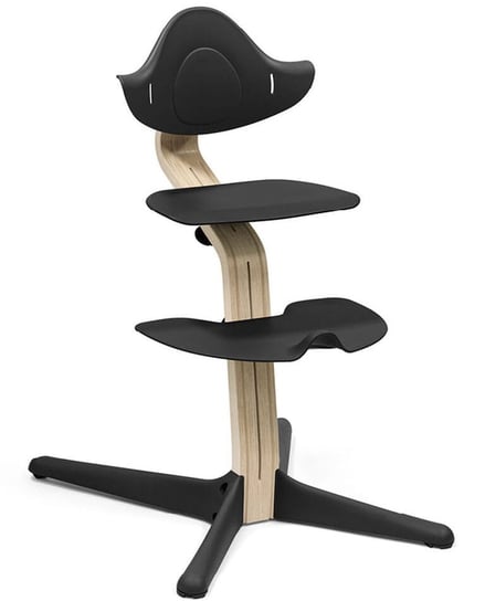 Stokke Nomi - wielofunkcyjne krzesełko nowej generacji  | Natural Black Stokke