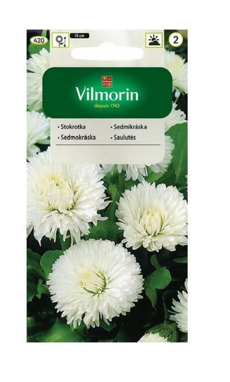 Stokrotka olbrzymia biała 0,2 g Vilmorin Inna marka