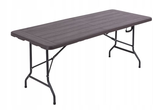 Stół cateringowy, składany, ogrodowy 180 cm, Home Select, brązowy GARDEN SELECT