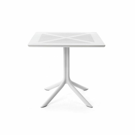 Stół Clip X 80x80 biały Nardi