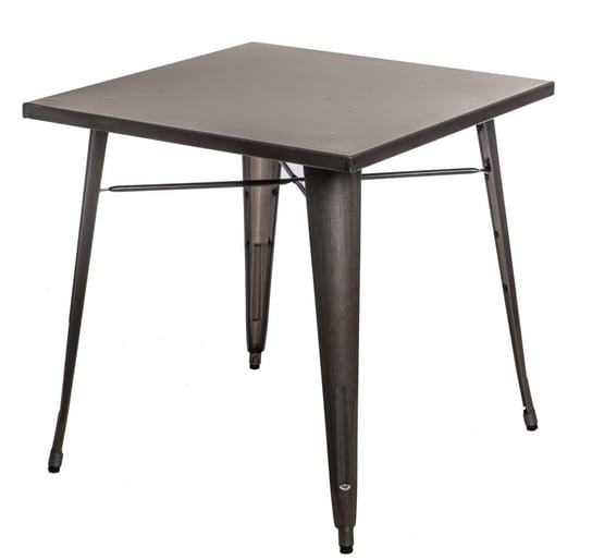 Stół D2 DESIGN Paris, metalowy, 76x76x76 cm D2.DESIGN