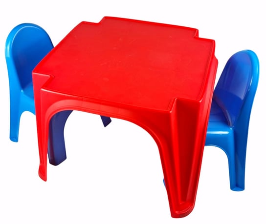 Stół dla dzieci plastikowy zestaw stolik+2 krzesła Starplay