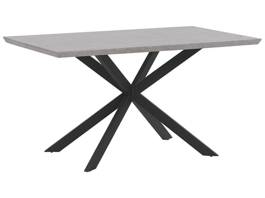 Stół do jadalni 140 x 80 cm efekt betonu SPECTRA Beliani