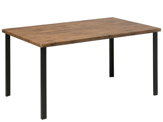 Stół do jadalni 150 x 90 cm ciemne drewno LAREDO Beliani