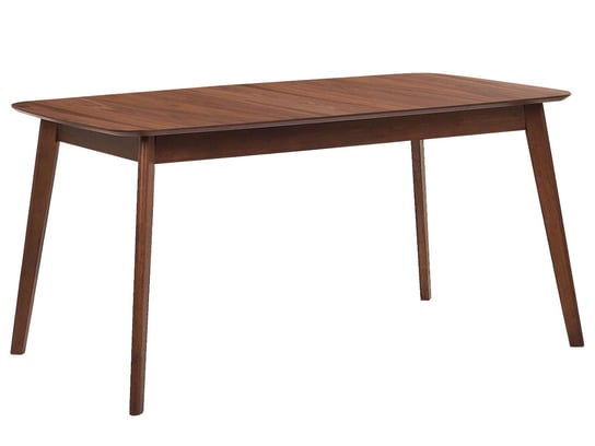 Stół do jadalni 150 x 90 cm  ciemne drewno MADOX Beliani