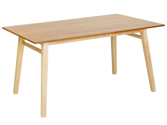Stół do jadalni 150 x 90 cm jasne drewno VARLEY Beliani
