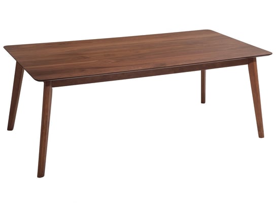 Stół do jadalni 200 x 100 cm ciemne drewno MADOX Beliani