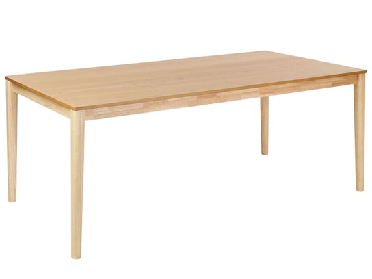 Stół do jadalni 200 x 100 cm jasne drewno ERMELO Beliani