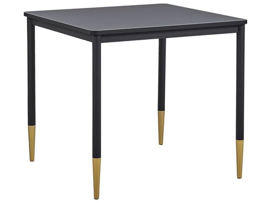 Stół do jadalni 80 x 80 cm czarny SHALFORD Beliani