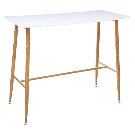 Stół do jadalni ATMOSPHERA Roka, biały, 120x60x105 cm Atmosphera