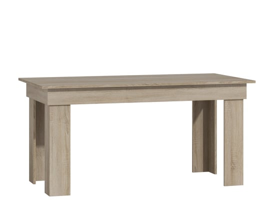 Stół do jadalni, MADRAS, dąb sonoma, 160x80x75 cm Topeshop
