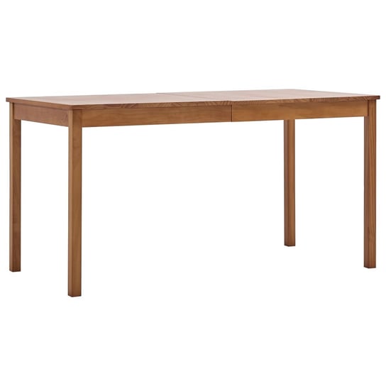 Stół do jadalni, miodowy brąz, 140 x 70 x 73 cm, drewno sosnowe vidaXL
