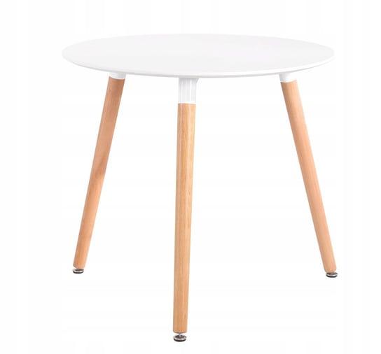 Stół do jadalni MODERNHOME, biały, 60x71 cm ModernHome