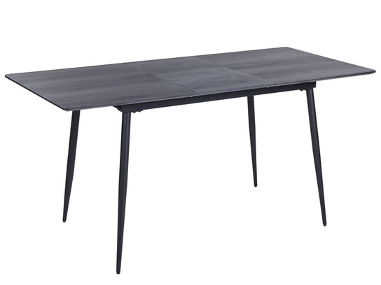 Stół do jadalni rozkładany 120/160 x 80 cm szary GELANDA Beliani