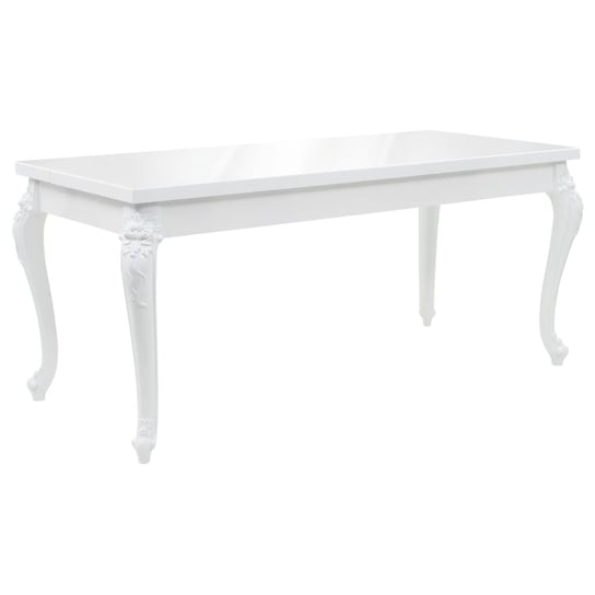Stół do jadalni VIDAXL, biały, 179x89x81 cm vidaXL