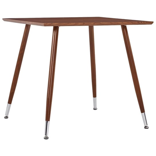 Stół do jadalni vidaXL, brązowy, 80,5 x 80,5 x 73 cm, MDF vidaXL