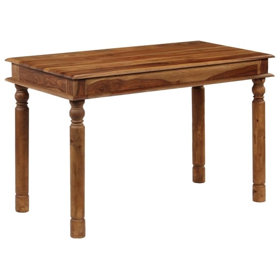 Stół do jadalni vidaXL z litego drewna sheesham, 60x120x77cm vidaXL