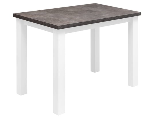 Stół Do Kuchni Jadalni 100X70 S1B - Biały/Beton | Lakier/Lakier BONNI