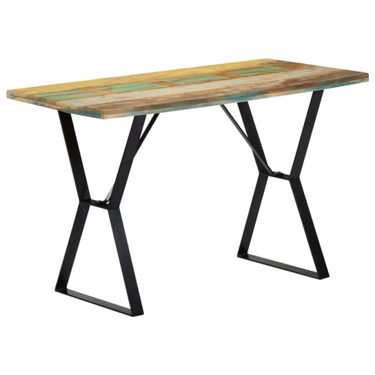 Stół drewniany industrialny 120x60x76 cm / AAALOE Inna marka