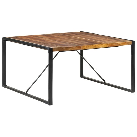 Stół drewniany industrialny 140x140x75 cm / AAALOE Inna marka