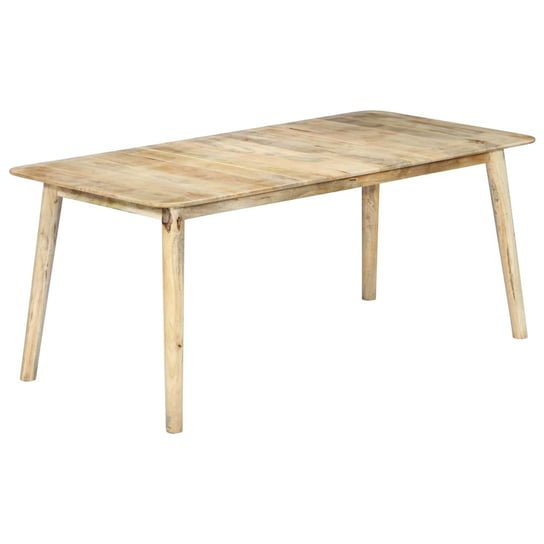 Stół drewniany mango 180x90x76 cm, naturalny kolor / AAALOE Inna marka
