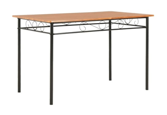 Stół ELIOR Barex, brązowy, 75x120x70 cm Elior