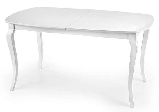 Stół ELIOR Reval, biały, 76x190x90 cm Elior