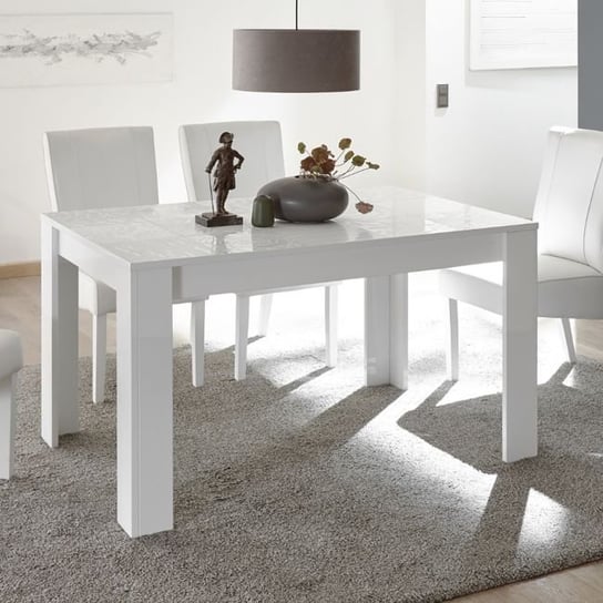 Stół FATO LUXMEBLE Vero, biały, 185x79x90 cm Fato Luxmeble