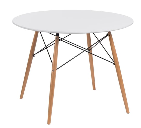 Stół INTESI DTW, biało-beżowy, 70x100 cm Intesi