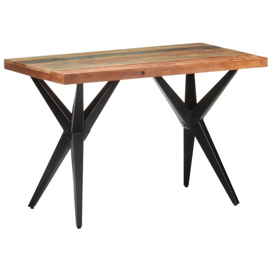 Stół jadalniany, 120 x 60 x 76 cm, lite drewno z odzysku vidaXL