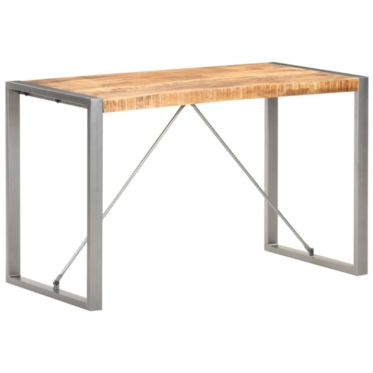 Stół jadalniany, 120x60x75 cm, lite surowe drewno mango vidaXL