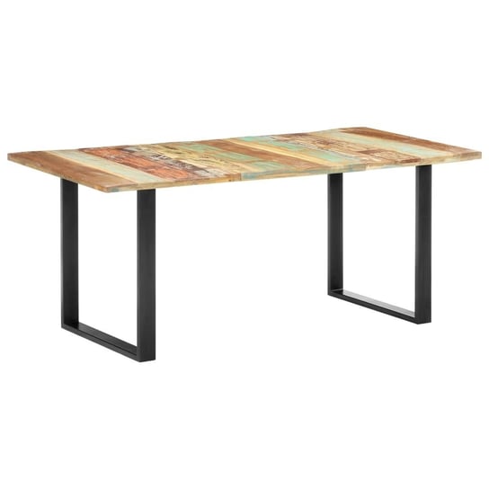 Stół jadalniany, 180x90x76 cm, lite drewno z odzysku vidaXL