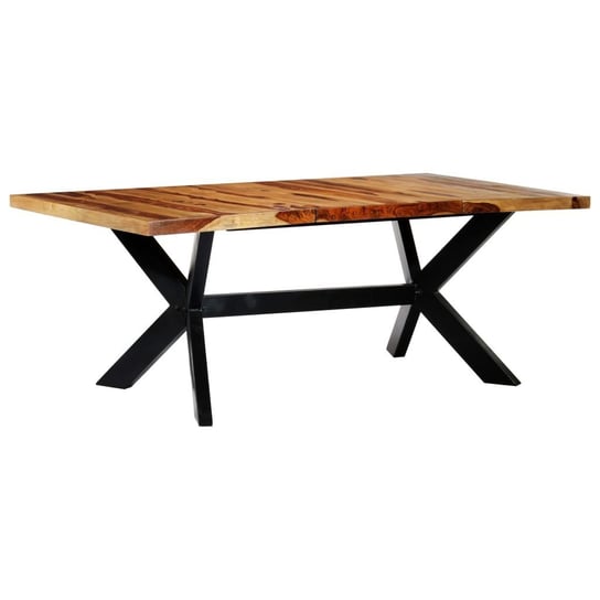 Stół jadalniany, 200x100x75 cm, lite drewno sheesham vidaXL