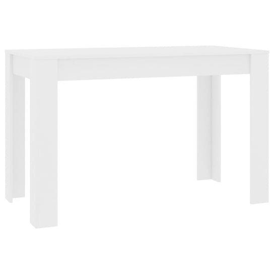 Stół jadalniany biały 120x60x76 cm, łatwy w czyszc / AAALOE Inna marka