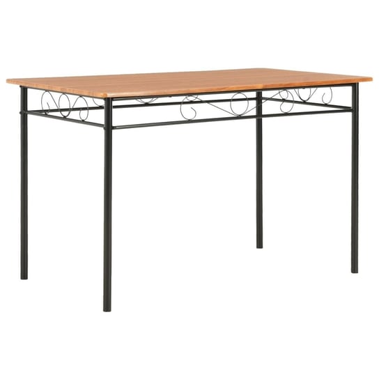Stół jadalniany, brązowy, 120 x 70 x 75 cm, MDF vidaXL