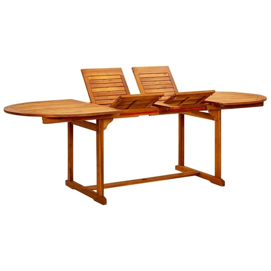 Stół jadalniany drewniany akacjowy 160-240x100x75  / AAALOE Inna marka