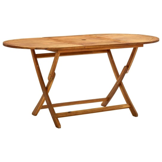 Stół jadalniany drewniany akacjowy, 160x85x75 cm,  / AAALOE Inna marka